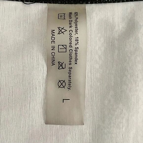 Snake Print Black High Waist Swimming Bikini Briefs SZ L # 1476 - Picture 6 of 7